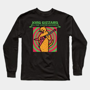 King Gizzard Lizard Wizard // Angry Cat Long Sleeve T-Shirt